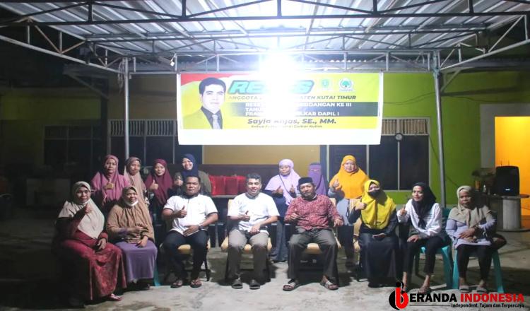 Sayid Anjas Reses di Sangatta Utara