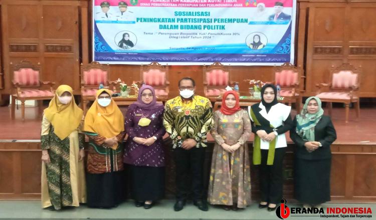 Asti Mazar Berbagi Pengalaman Dalam Sosialisasi Garapan DP3A Kutim