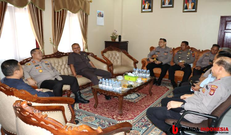 Pererat Sinergitas, Kapolres Kubar Silaturahmi ke Ketua Pengadilan Negeri Kubar