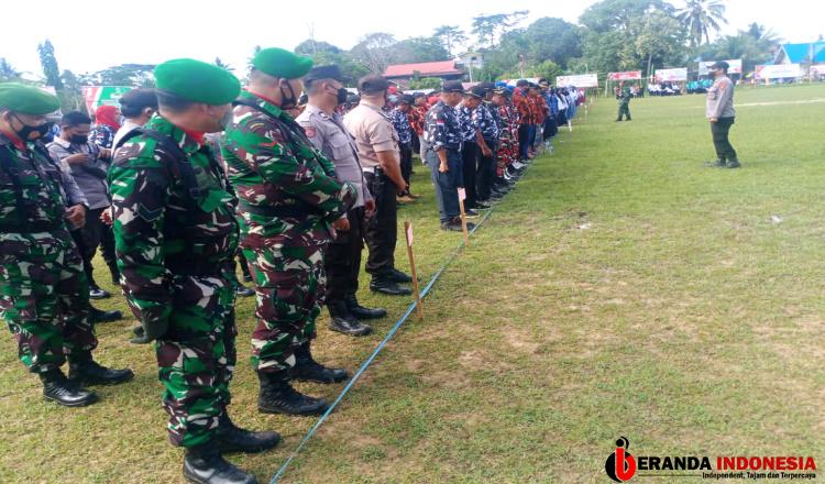 Sinergi Semua Pihak, Upacara Peringatan HUT 77 RI di Kaliorang Berlangsung Meriah