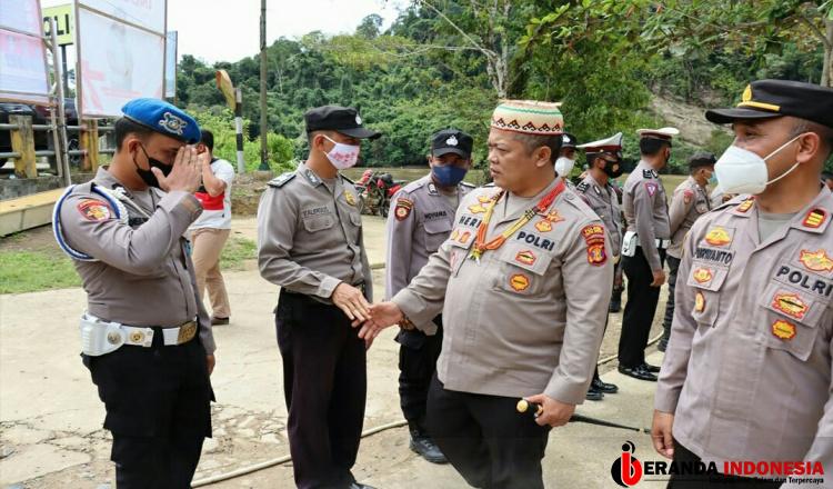 Kapolres Kubar AKBP Heri Rusyaman Kunjungi Seluruh Mapolsek di Mahulu