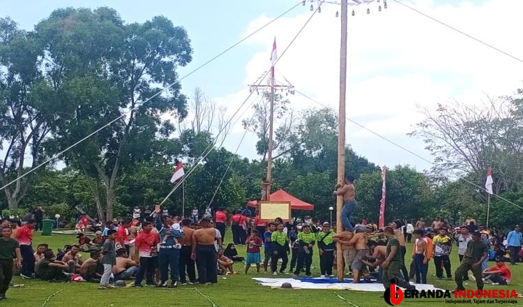 Semarakkan HUT 77 RI, Lanal Sangatta Gelar Berbagai Lomba