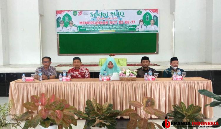 Jimmy Apresiasi Gelaran Perdana Seleksi MTQ Tingkat Kecamatan Sangatta Utara