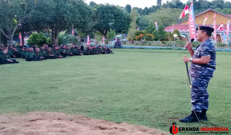 Lanal Sangatta Gelar LDDK untuk Siswa SKMN 2 Bontang