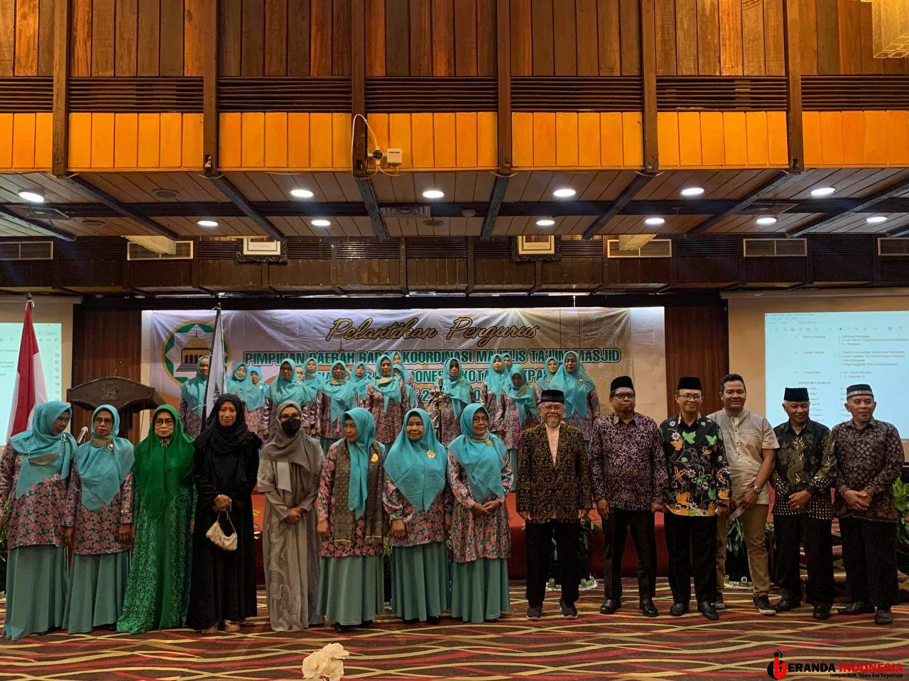 SAH! Pengurus BKMM-DMI Kota Balikpapan Dilantik