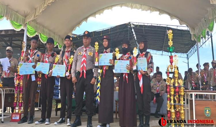 Saka Wira Kartika Koramil 0909-03/Muara Wahau Raih Juara Umum OCCPPS IV