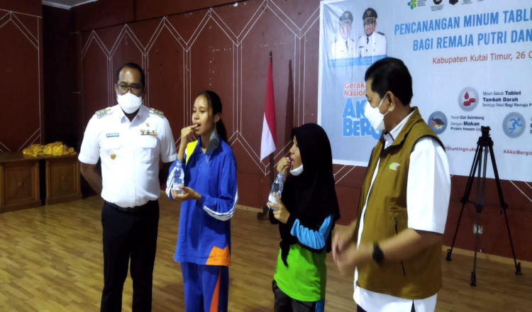 Cegah Anemia dan Stunting, Dinkes Kutim Galakkan Minum Tablet Tambah Darah
