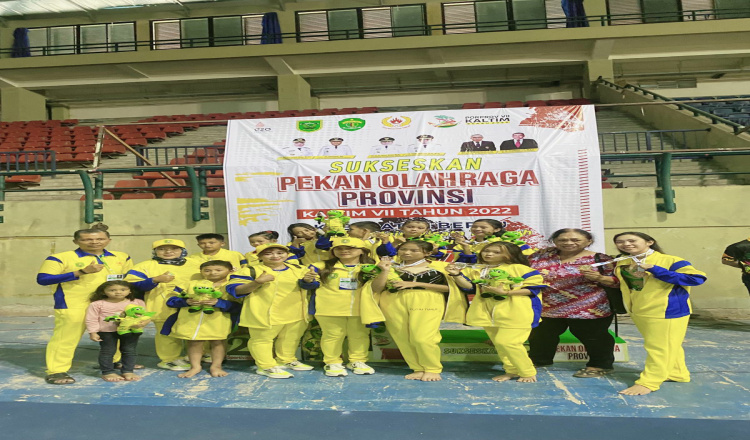 Senam Kutim Sumbang 1 Emas, 1 Perak dan 1 Perunggu