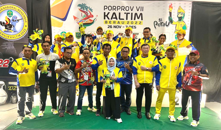 Akhir Perburuan, Atlet Menembak Kutim Hasilkan 18 Medali