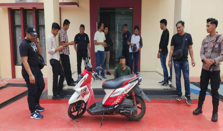 Baru Mencicipi Tidur di Penginapan, Residivis Ranmor Diciduk Tim Jatanras Polres Kutim