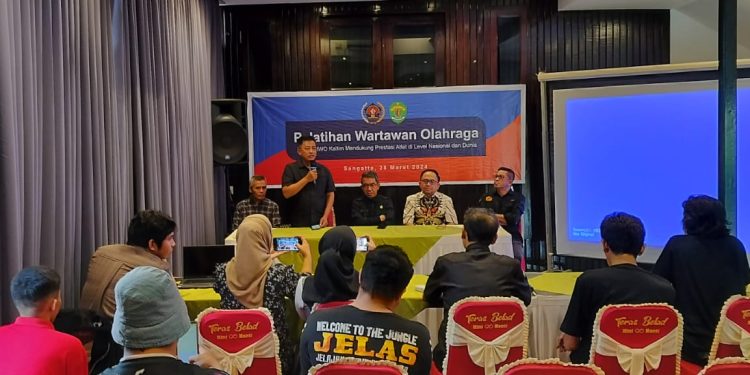 SIWO PWI Kaltim Gelar Pelatihan Wartawan Olahraga