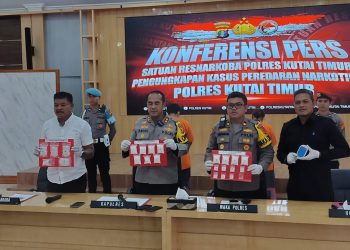 Dua Kurir Narkoba Ditangkap di Sangatta Utara dan Wahau