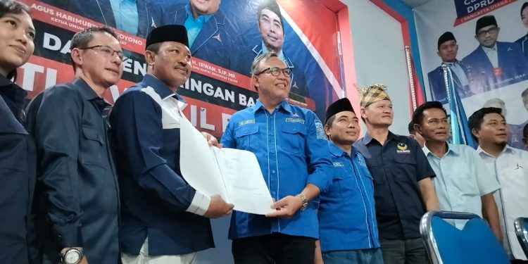 Miliki Aset Rp8 M,  Arfan Daftar Penjaringan Bakal Calon Bupati dan Wakil Bupati di Partai Demokrat Kutai Timur