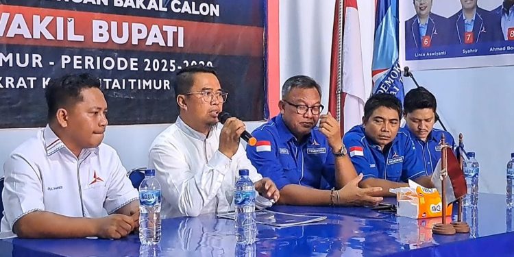 Mahyunadi Daftar di Partai Demokrat, Siap Jadi Pendamping Irwan Fecho di Pilkada Kutai Timur 2024