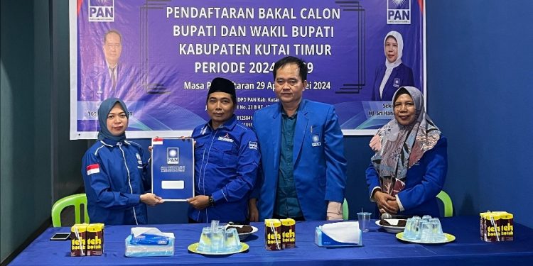 Demokrat Kutai Timur Daftarkan Irwan Fecho di PAN dan Nasdem