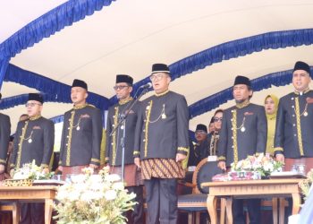 Dandim 0909/KTM Hadiri Peringatan HUT ke-25 Kabupaten Kutai Timur