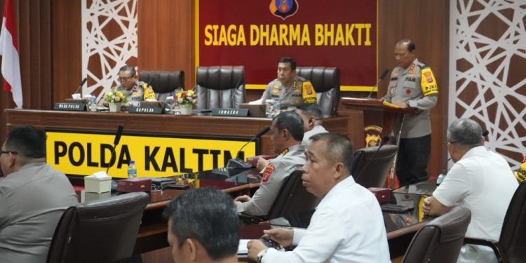 Kapolda Kaltim Buka Taklimat Awal Audit Kinerja Itwasda Tahap II Tahun Anggaran 2024