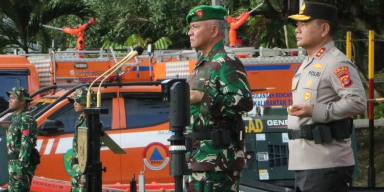 Kodam Mulawarman Bentuk PRCPB Hadapi Potensi Bencana Alam