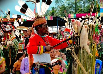 Pesta Adat Lom Plai Suku Dayak Wehea di Kutai Timur
