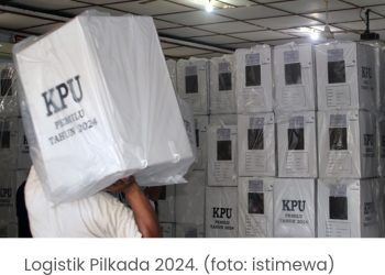 Polres Kawal Distribusi Logistik PSU Pilkada Mahulu 