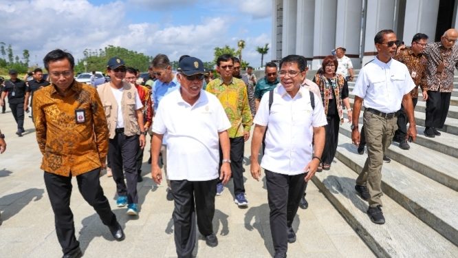 Komisi XIII DPR Tinjau Kemajuan Pembangunan dan Aset Negara di IKN