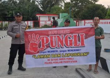 Cegah Pungli, Polres PPU Sosialisasi Layanan Call Center 082155783178