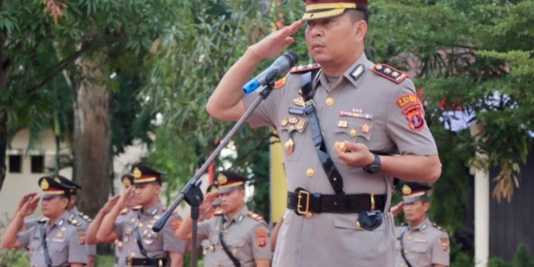 Hari Juang Polri, Kapolres Kutai Timur Tekankan Bekerja Ikhlas