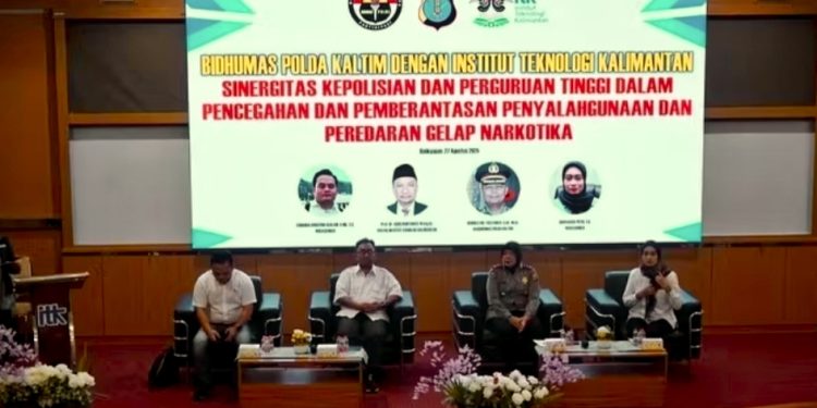 Polda Sosialisasi Pencegahan Penyalahgunaan Narkotika di Kampus ITK