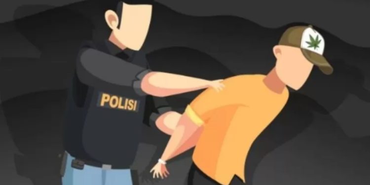 Pengedar Narkoba di Long Kali Ditangkap, Polisi Sita 1,29 Gram Sabu