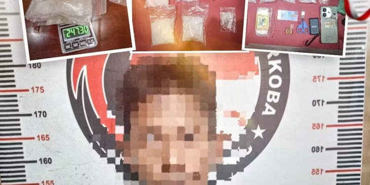Dua Pengedar Sabu Dibekuk, Polres Berau Sita Barang Bukti 247,30 Gram