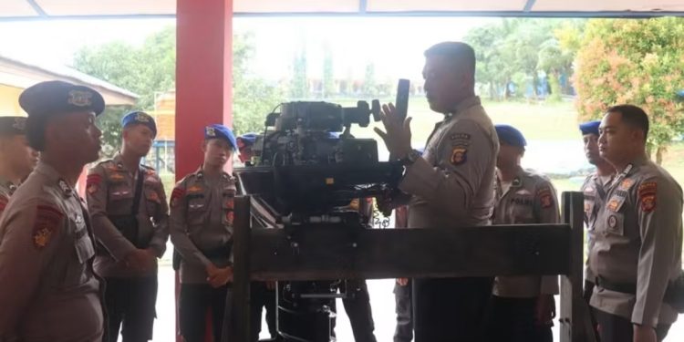 Ditpolairud Polda Kaltim Gelar Pelatihan Gakkum Perairan dan Pemeliharaan Kapal