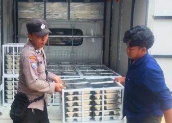 875 Pelajar SMPN 6 Samarinda Terima Menu Sehat MBG Nasional