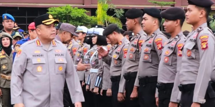 Polresta Samarinda Apel Pasukan Pengamanan Demo di DPRD Kaltim