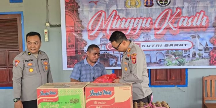 Polres Kutai Barat Tebar Kepedulian di Yayasan Bakti Luhur