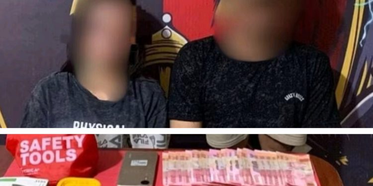 Polsek Penajam Gulung Dua Pengedar Sabu, 9 Gram Barang Bukti Disita