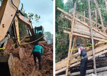 Polsek Tabang Hentikan Tambang Emas Ilegal di Desa Sidomulyo