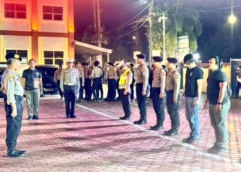 Polres Paser Gelar Patroli Humanis di Libur Akhir Pekan