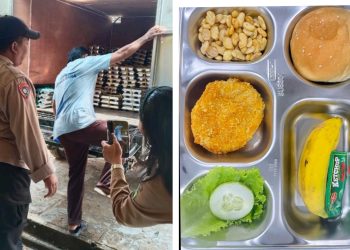 TNI–Polri Kawal MBG, Sasar 1.521 Siswa di Sangatta Utara