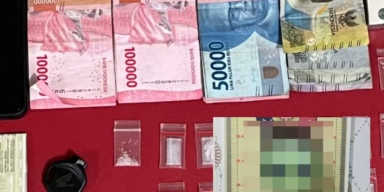 Polsek Kota Bangun Bekuk Pengedar Narkoba, Sita 28 Paket Sabu