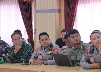 Polres Kutai Timur Gelar Tactical Wall Game
