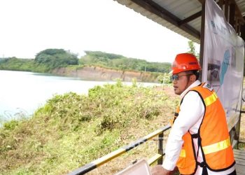 Gubernur Tinjau SPAM Indominco, Distribusi Air Bersih Selambatnya Desember 