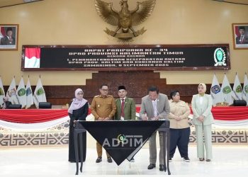 Pemprov dan DPRD Kaltim Sepakati KUA-PPAS 2026 Rp21,35 Triliun