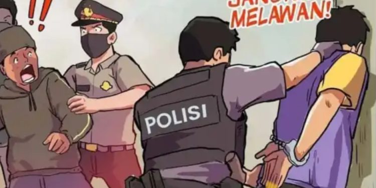 Dua Pengedar Narkoba di Kuaro Ditangkap, Barang Bukti 0,8 Gram Sabu Disita