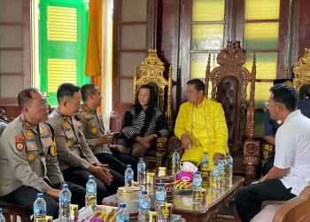 Kapolres Berau Kunjungi Keraton Kesultanan Sambaliung
