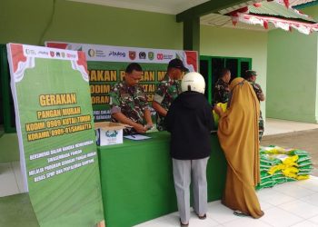 Kodim Gelar GPM, Tekan Inflasi dan Dongkrak Daya Beli Warga
