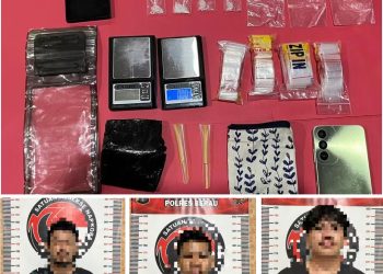 Polres Berau Bekuk Tiga Pengedar Sabu di Tanjung Redeb