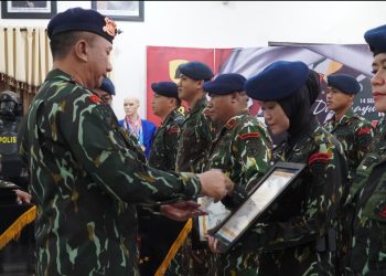 Brimob Polda Kaltim Syukuran HUT ke-66 Pelopor