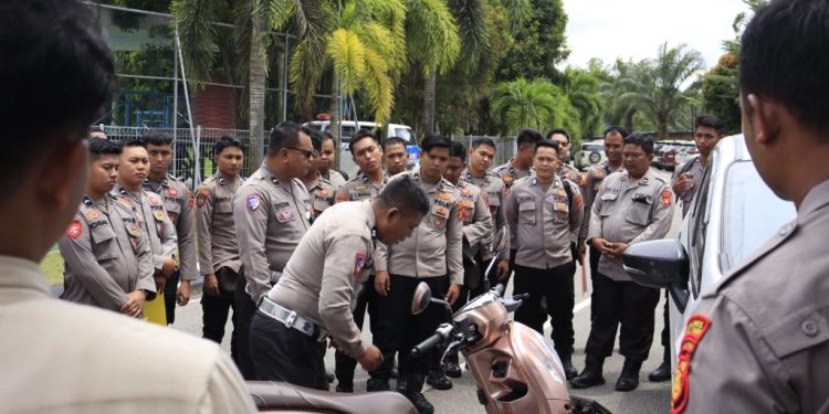 Polres Gelar Praktek TPTKP Lantas, Tingkatkan Penanganan TKP