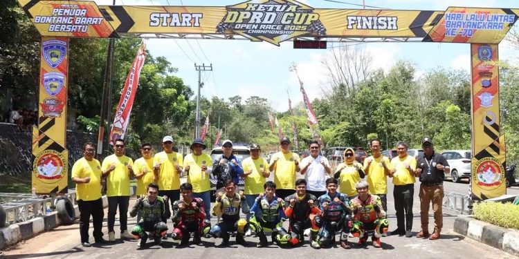 Hadiri Road Race, Kapolres Dorong Generasi Muda Salurkan Bakat Balap Motor