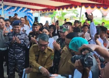 Kapolres Hadiri Peresmian SPPG Teluk Lingga, Sokong Pemenuhan Gizi Pelajar